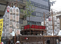 祇園祭八幡山