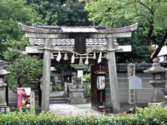 菅原院天満宮：鳥居