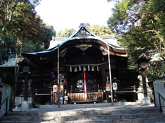 岡崎神社：本堂