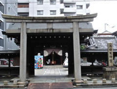 五条天神：鳥居