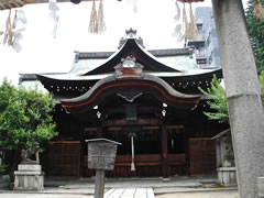 菅大臣神社：本堂