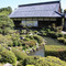 等持院：本堂と庭園