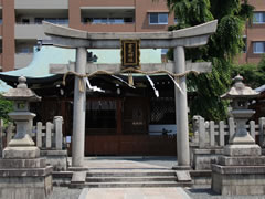 玄武神社：鳥居