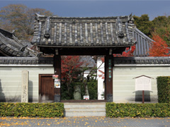法金剛院：山門