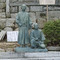 龍馬の墓：石像