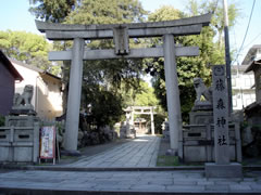 藤森神社：鳥居