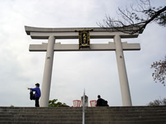 長岡天満宮：鳥居