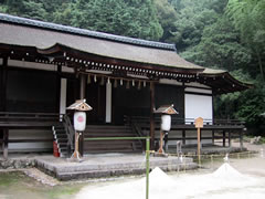 宇治上神社：拝殿