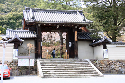 実相院門跡：山門