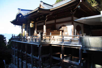 狸谷山不動院：本堂