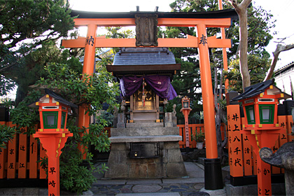 辰巳神社：鳥居