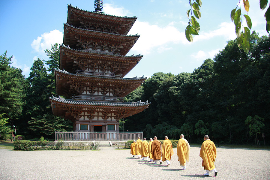 醍醐寺国宝五重塔御開扉法要