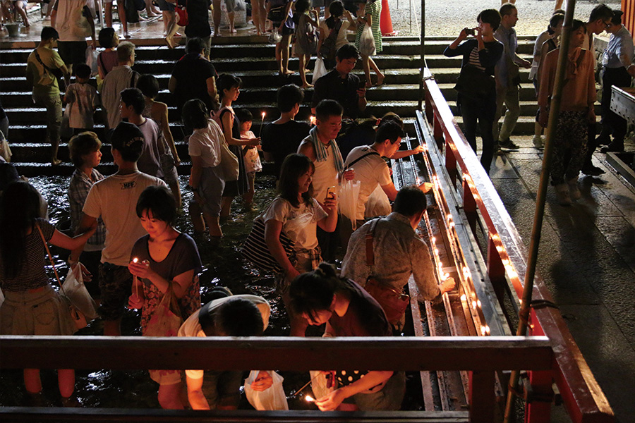 下鴨神社：御手洗祭